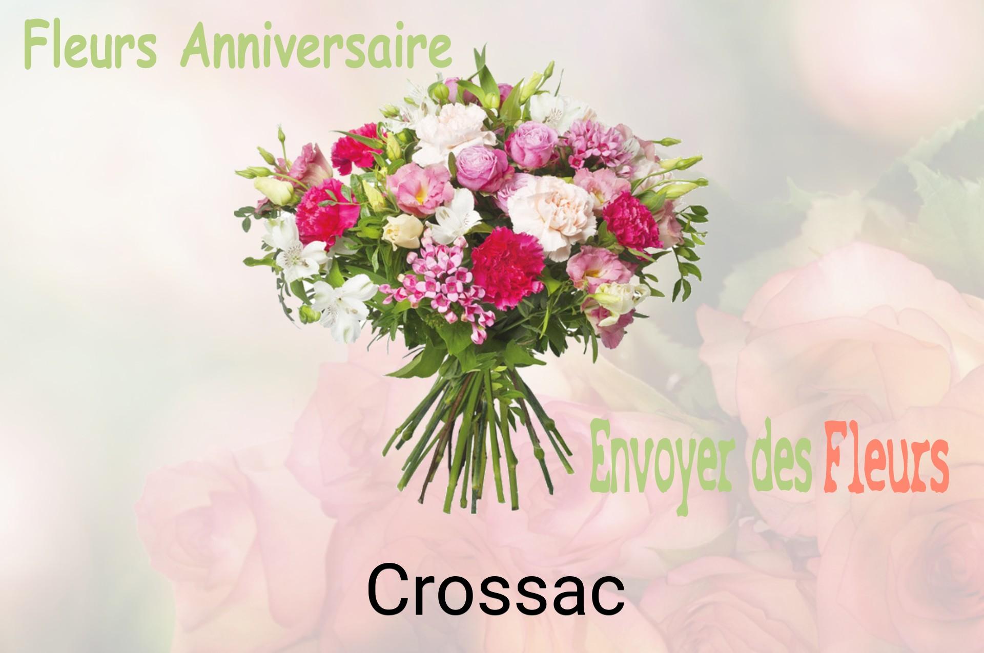 Bouquet de fleurs d’anniversaire livré à Crossac