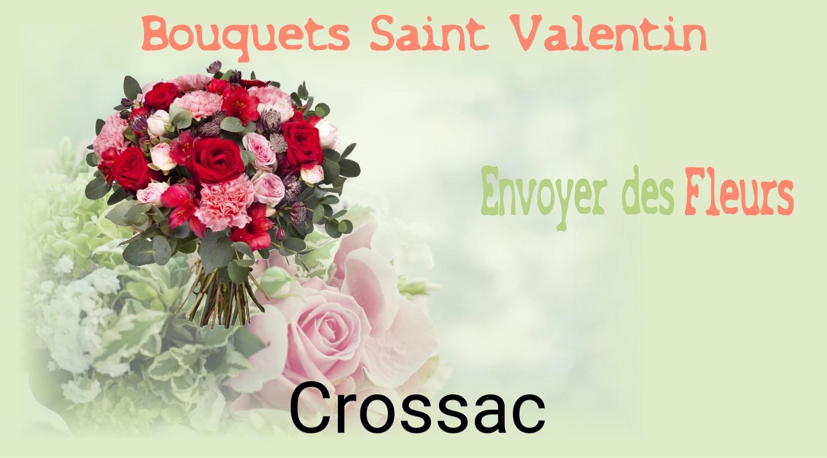 Roses de Saint-Valentin livrées à Crossac